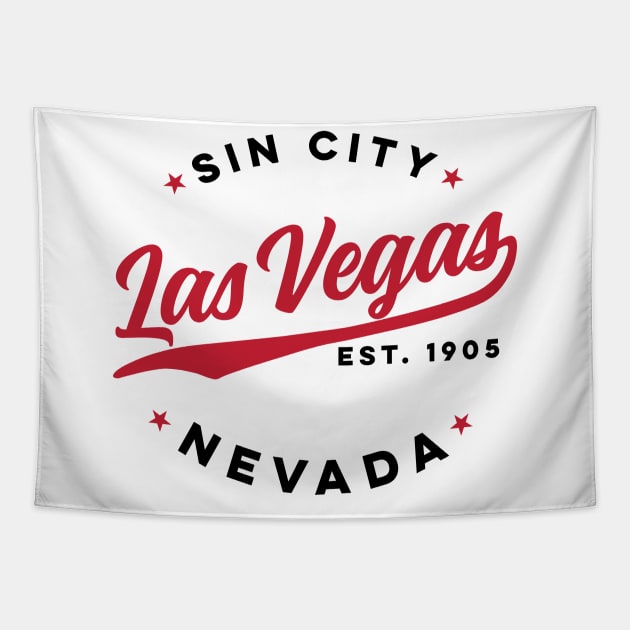 Sin City Las Vegas Nevada Tapestry by DetourShirts