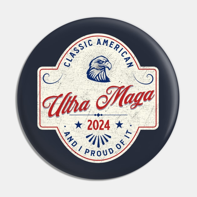 Ultra Maga Pin by valentinahramov