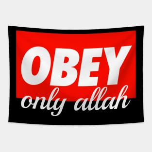 Obay Only ALLAH Tapestry