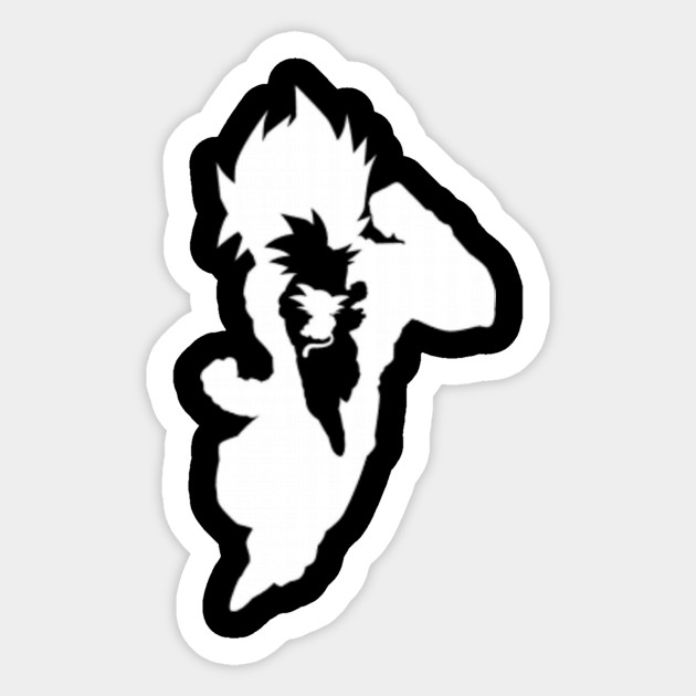 Dragon Ball White Goku Dragon Ball Goku Sticker Teepublic