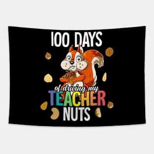 100 Days Of Driving My Teacher Nuts Tapestry