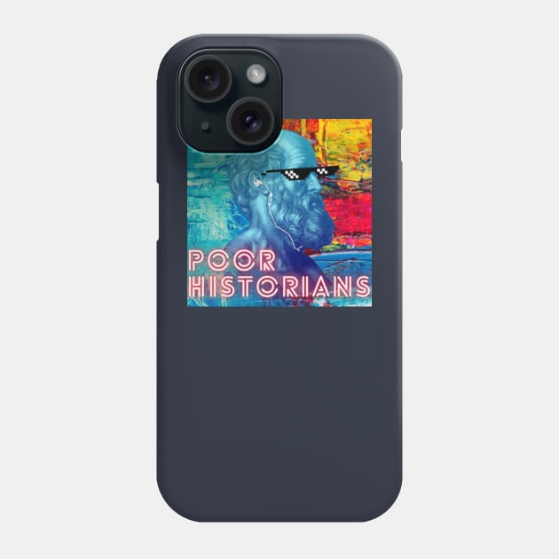 Poor Historians Alternate Logo Phone Case by Poor Historians Podcast