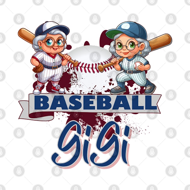 Baseball Gigi Women Ballpark Gigi Baseball Mom by mostoredesigns