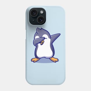 Cute Penguin Dabbing Cartoon Phone Case