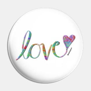 Trippy Love Pin