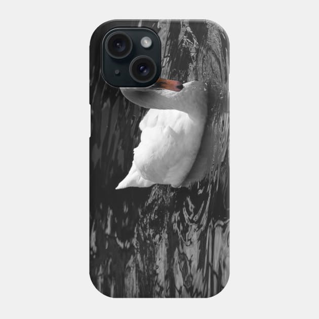 White swan Phone Case by EvgeniiV