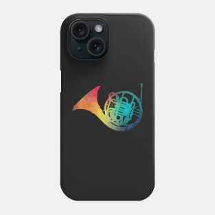 Rainbow color musical instrument Phone Case