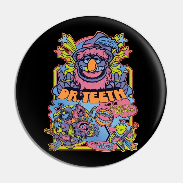 Dr teeth And Electric Mayhem Pin by projeksambat