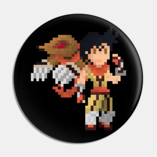 Pixel Bakuryu The Mole Pin