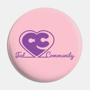 Fat Community Pin