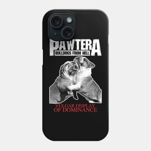 Pawtera // Bulldogs from Hell Heavy Metal Design Phone Case