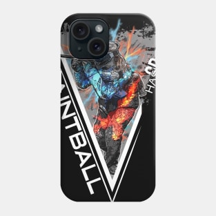 Paintball Vemale wht Phone Case