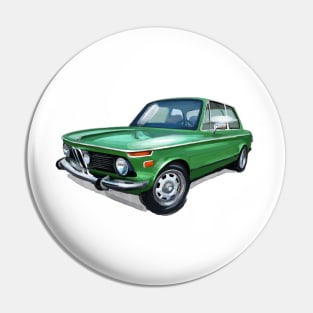 BMW 2002 Green Pin