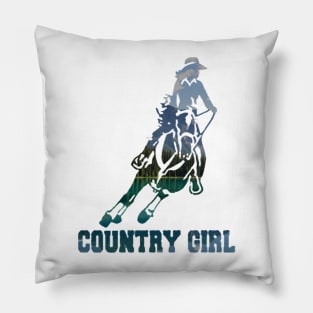 country girl art Pillow