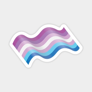 Bigender Pride Flag Magnet