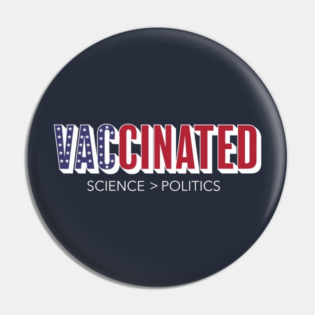 Vaccinated and Proud! Pin by MalmoDesigns