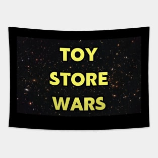 Toy Store Wars Tapestry