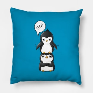 Penguins Pillow