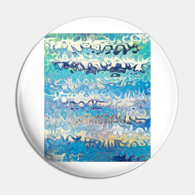 Cool - Original Abstract Design Pin by artsydevil