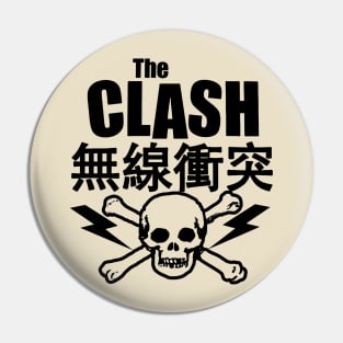 THE CLASH - EXCLUSIVE EMBLEM (BLACK) Pin