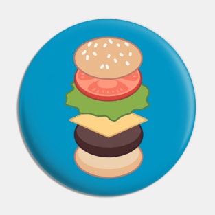 burger E X P A N D Pin