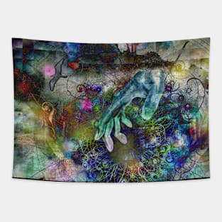 The touch of God Tapestry