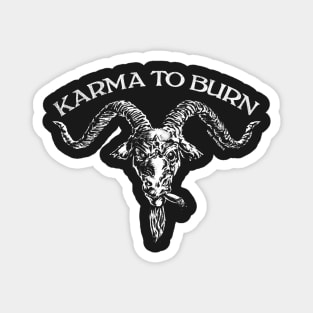 Karma To Burn - Goataneer Head Magnet