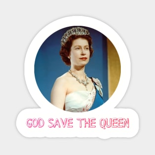 God save the queen Magnet