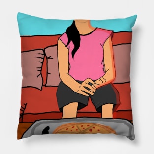 pizza craving Pillow