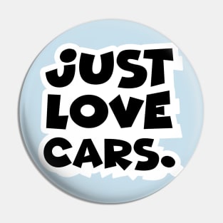 Just love cars. (Smaller) (1) Pin