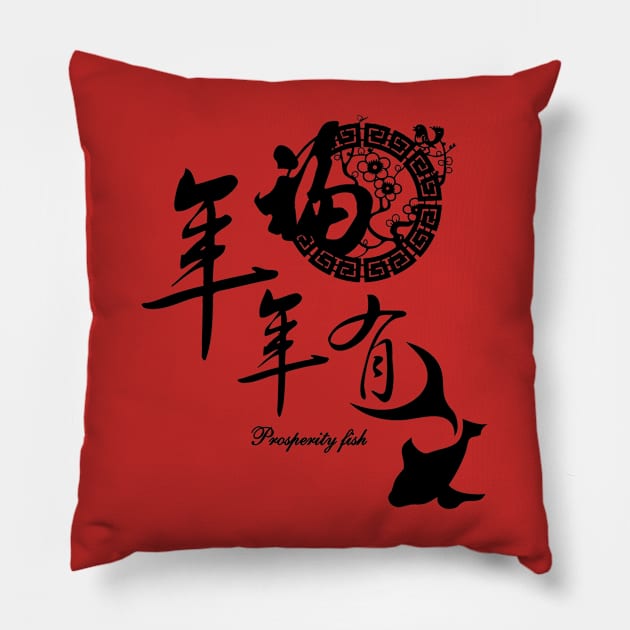 Chinese New Year 2022 Pillow by Raintreestrees7373