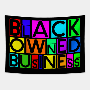 blACK owned 5 Tapestry