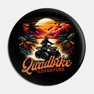 Quadbike Adventure Design Pin