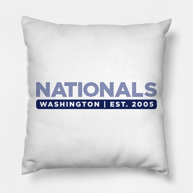 Nationals #2 Pillow by HooPet