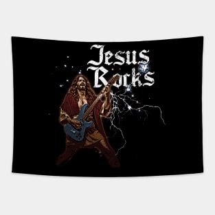 Jesus Rocks Tapestry