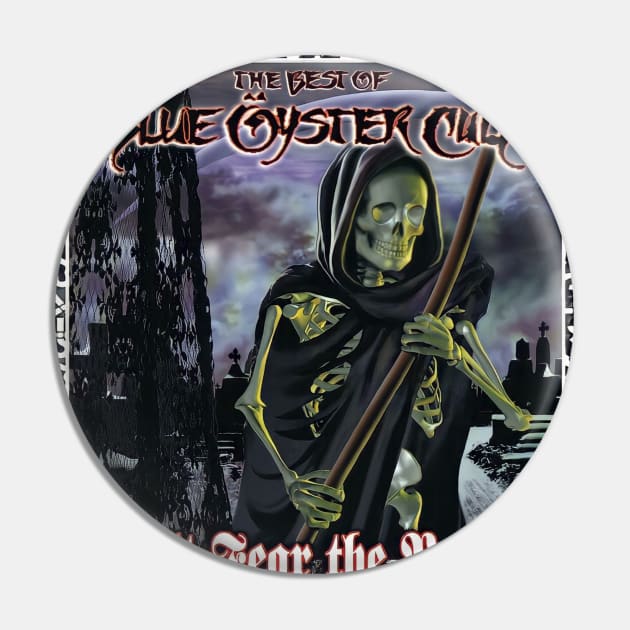 Blue oyster cult Pin by Cinema Productions