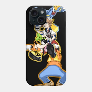 sora donald goofy trio Phone Case