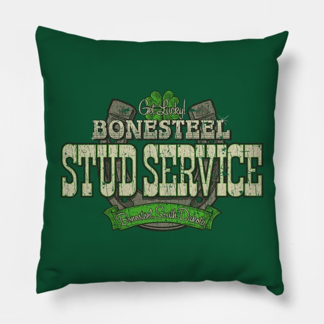 Bonesteel Stud Service 1974 Pillow by JCD666