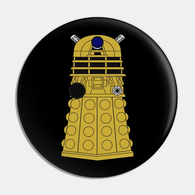 Dalek Dr Who Pin by mighty corps studio