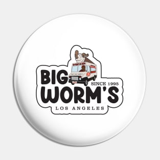 Big Worm's Ice Cream Pin