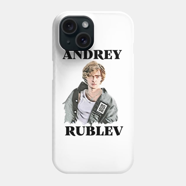 Andrey Rublev Phone Case by BorodinaAlen