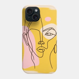 Abstract Face Phone Case