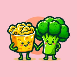 Mac and Cheese with Broccoli T-Shirt