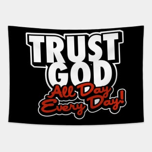 Trust God Tapestry