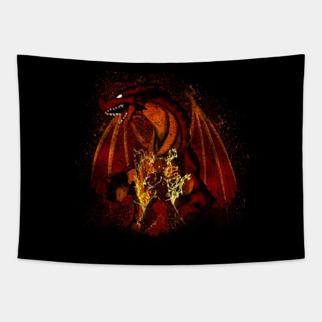 The Dragon Slayer Story Tapestry by danielone8