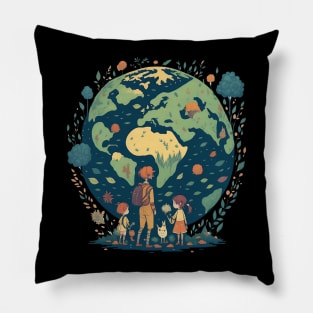 Planet Earth for us Pillow