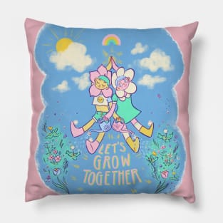 Let's Grow Together Pillow