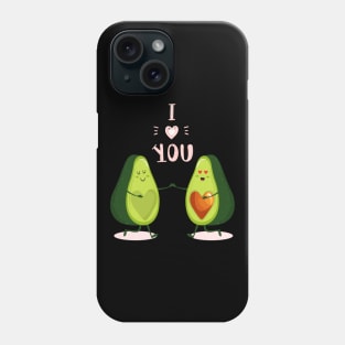 cute avocado couple Phone Case