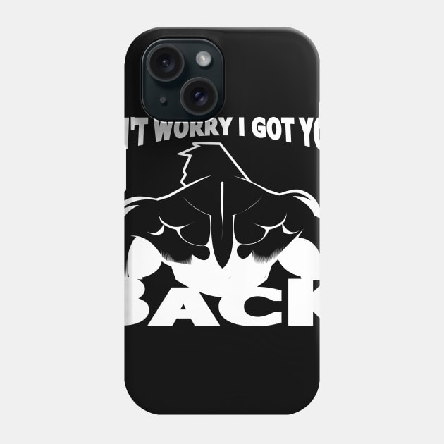 Back Day Workout Phone Case by Spikeani