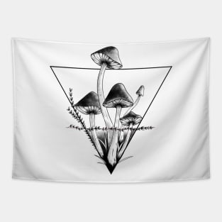 Mushroom Magic Tapestry